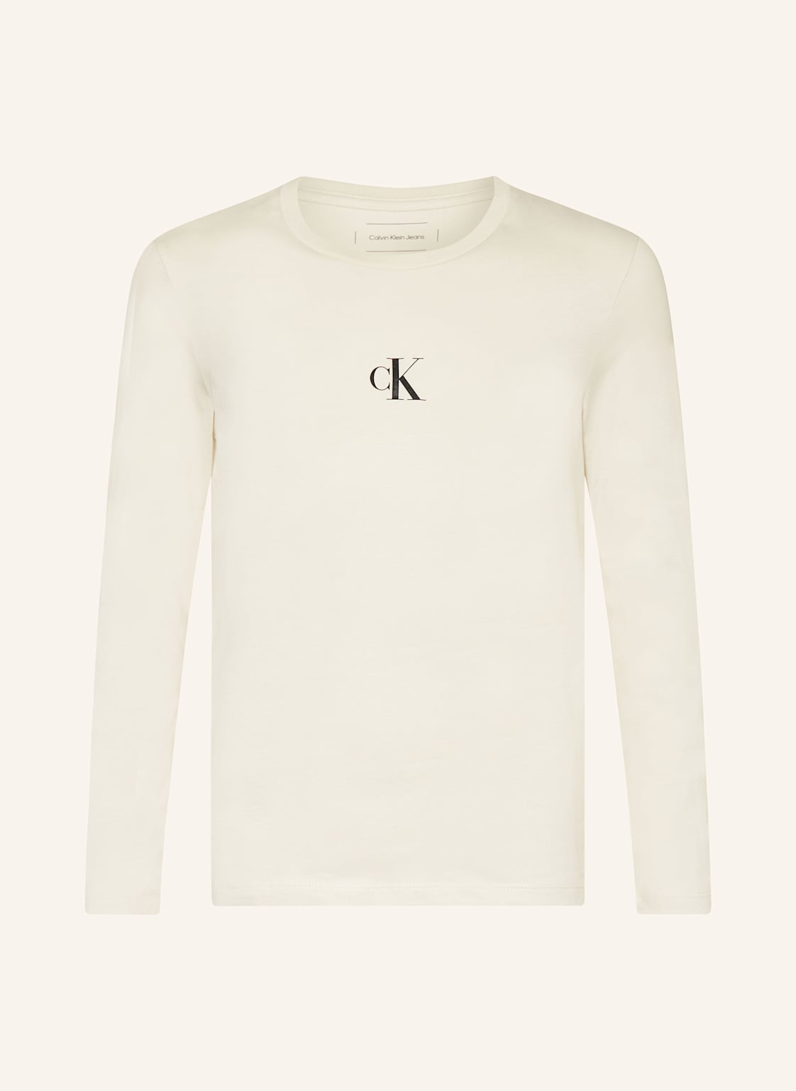 Calvin Klein Longsleeve beige von Calvin Klein