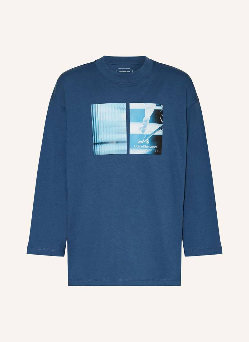 Calvin Klein Longsleeve blau von Calvin Klein