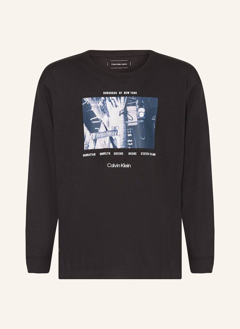 Calvin Klein Longsleeve schwarz von Calvin Klein