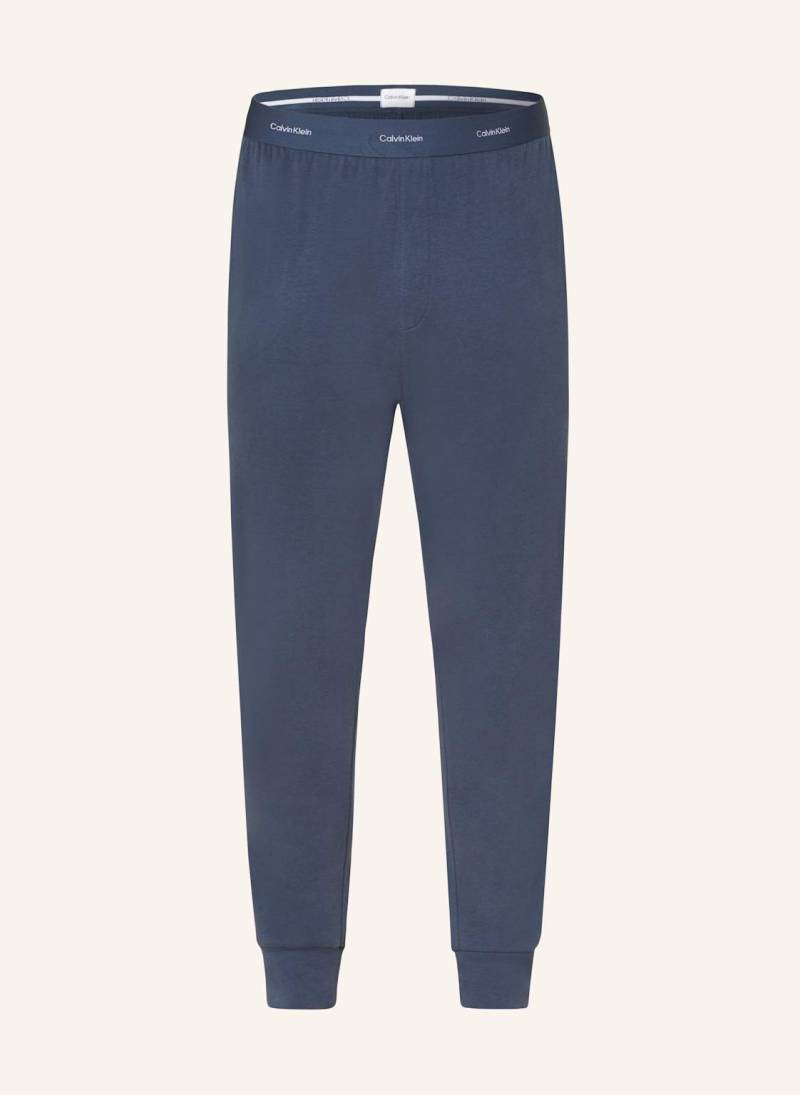 Calvin Klein Lounge-Hose Modern Terry blau von Calvin Klein