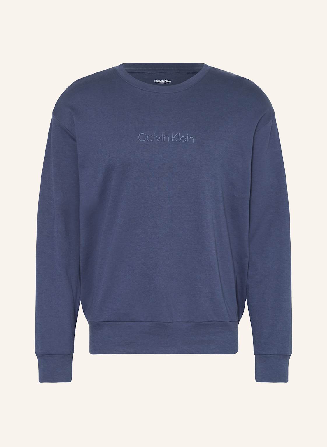 Calvin Klein Lounge-Sweatshirt Modern Terry blau Calvin Klein Lounge-Sweatshirt Modern Terry blau von Calvin Klein