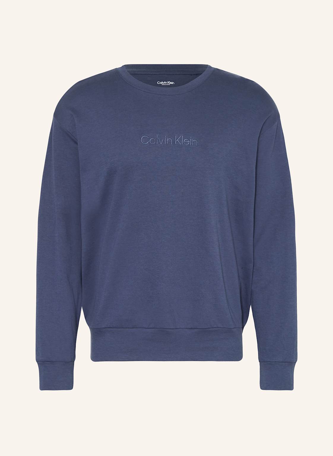 Calvin Klein Lounge-Shirt Modern Terry blau von Calvin Klein