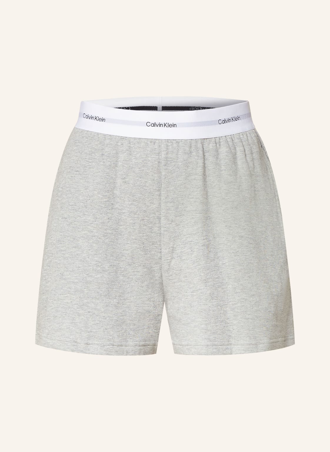 Calvin Klein Lounge-Sweatshorts Modern Terry grau von Calvin Klein