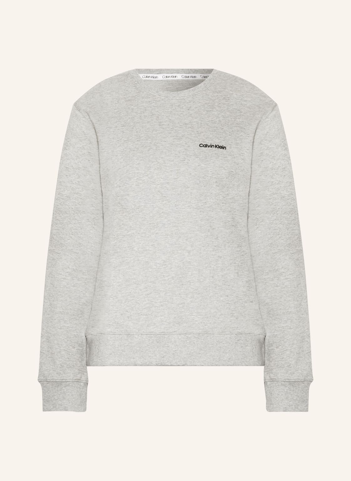 Calvin Klein Lounge-Sweatshirt Modern Cotton grau Calvin Klein Lounge-Sweatshirt Modern Cotton grau von Calvin Klein