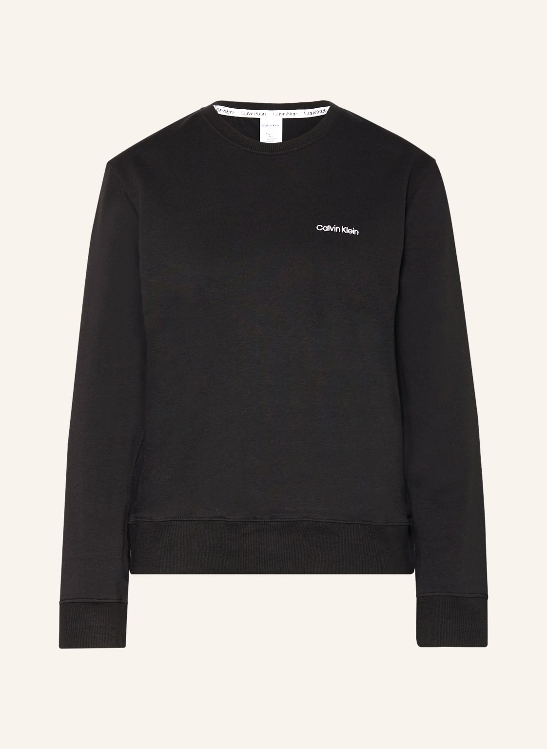 Calvin Klein Lounge-Sweatshirt Modern Cotton schwarz Calvin Klein Lounge-Sweatshirt Modern Cotton schwarz von Calvin Klein