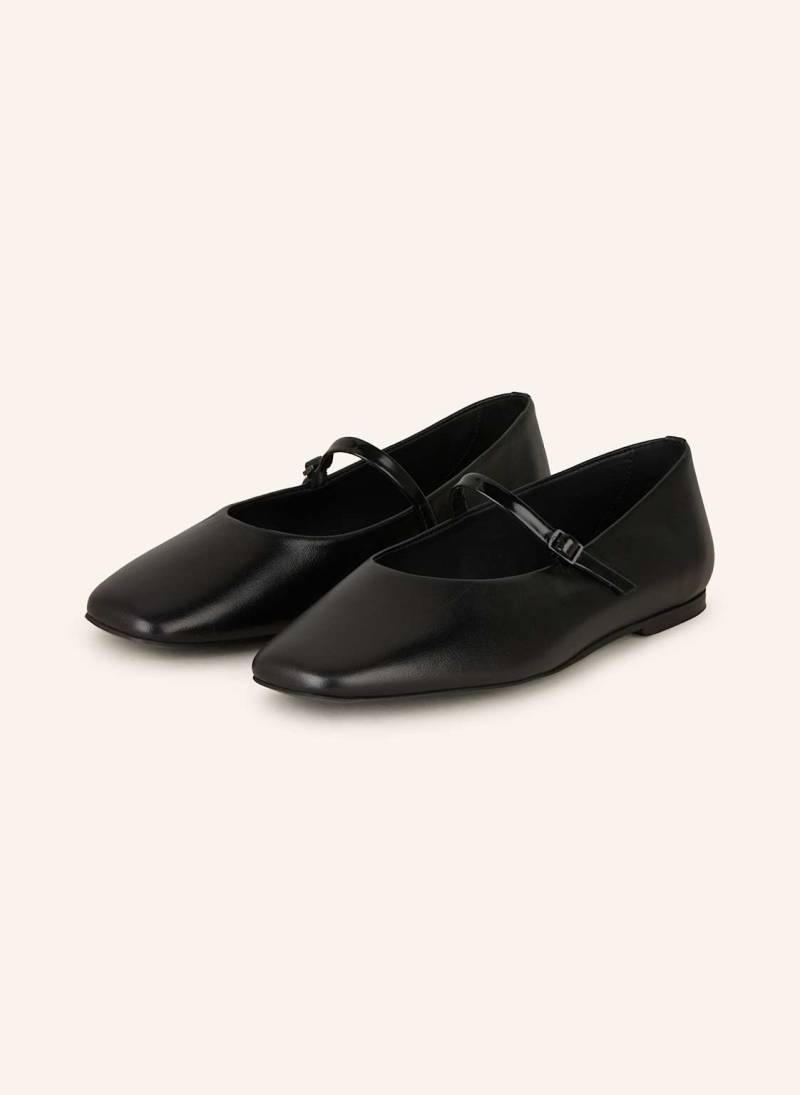 Calvin Klein Mary-Jane-Ballerinas schwarz von Calvin Klein