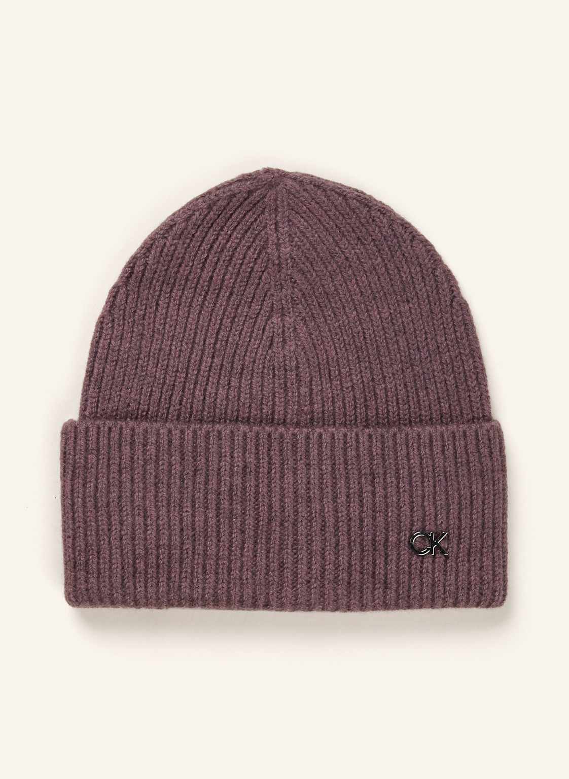 Calvin Klein Mütze lila Calvin Klein Mütze lila von Calvin Klein