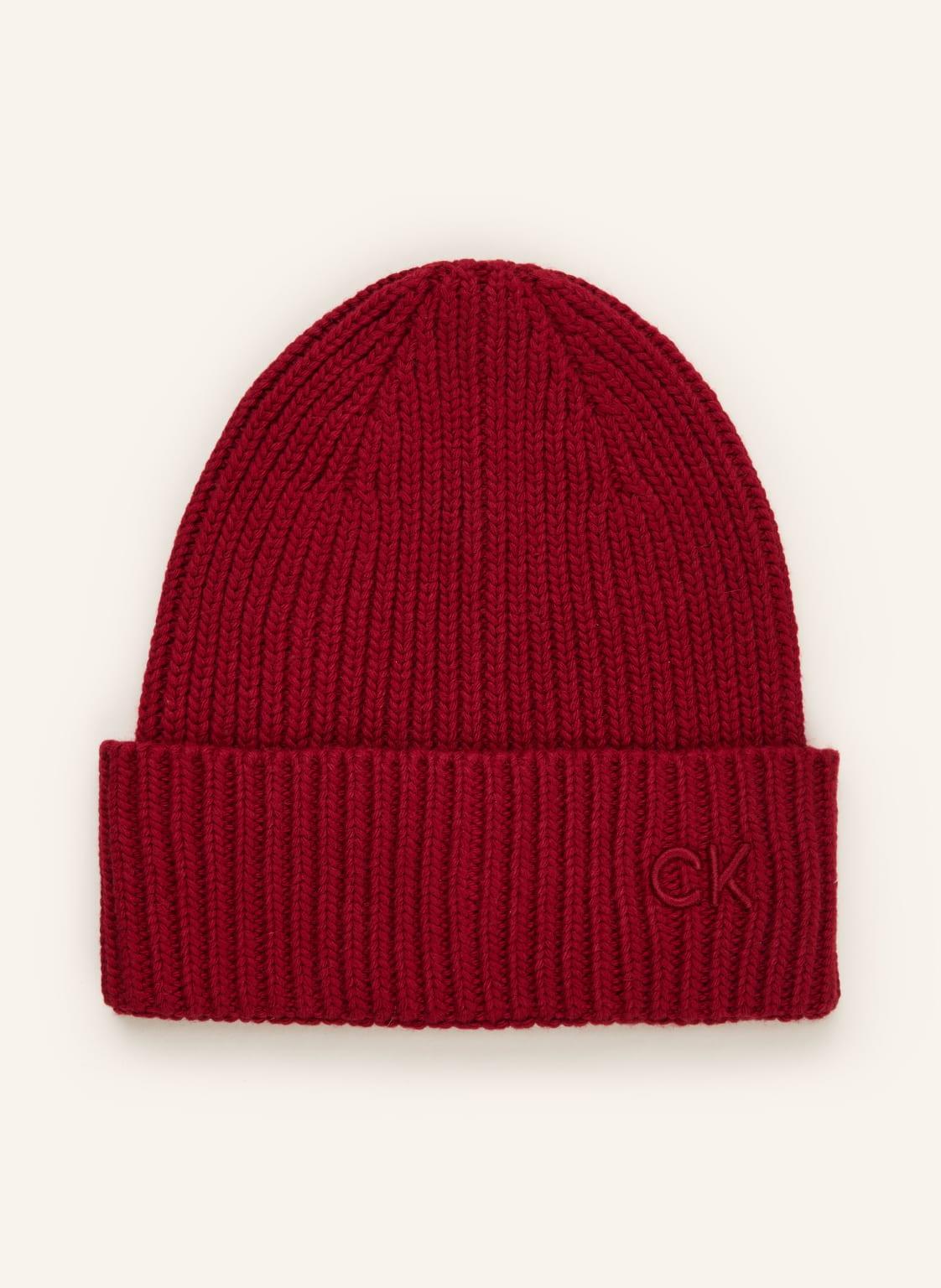 Calvin Klein Mütze rot Calvin Klein Mütze rot von Calvin Klein