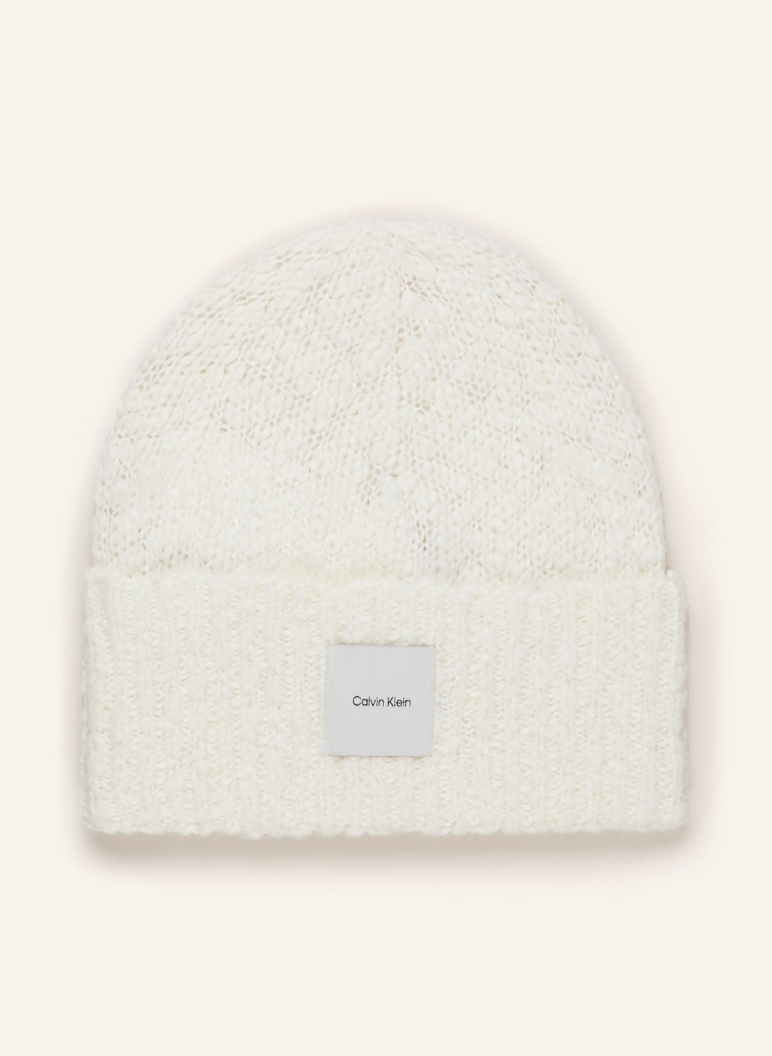 Calvin Klein Mütze weiss Calvin Klein Mütze weiss von Calvin Klein