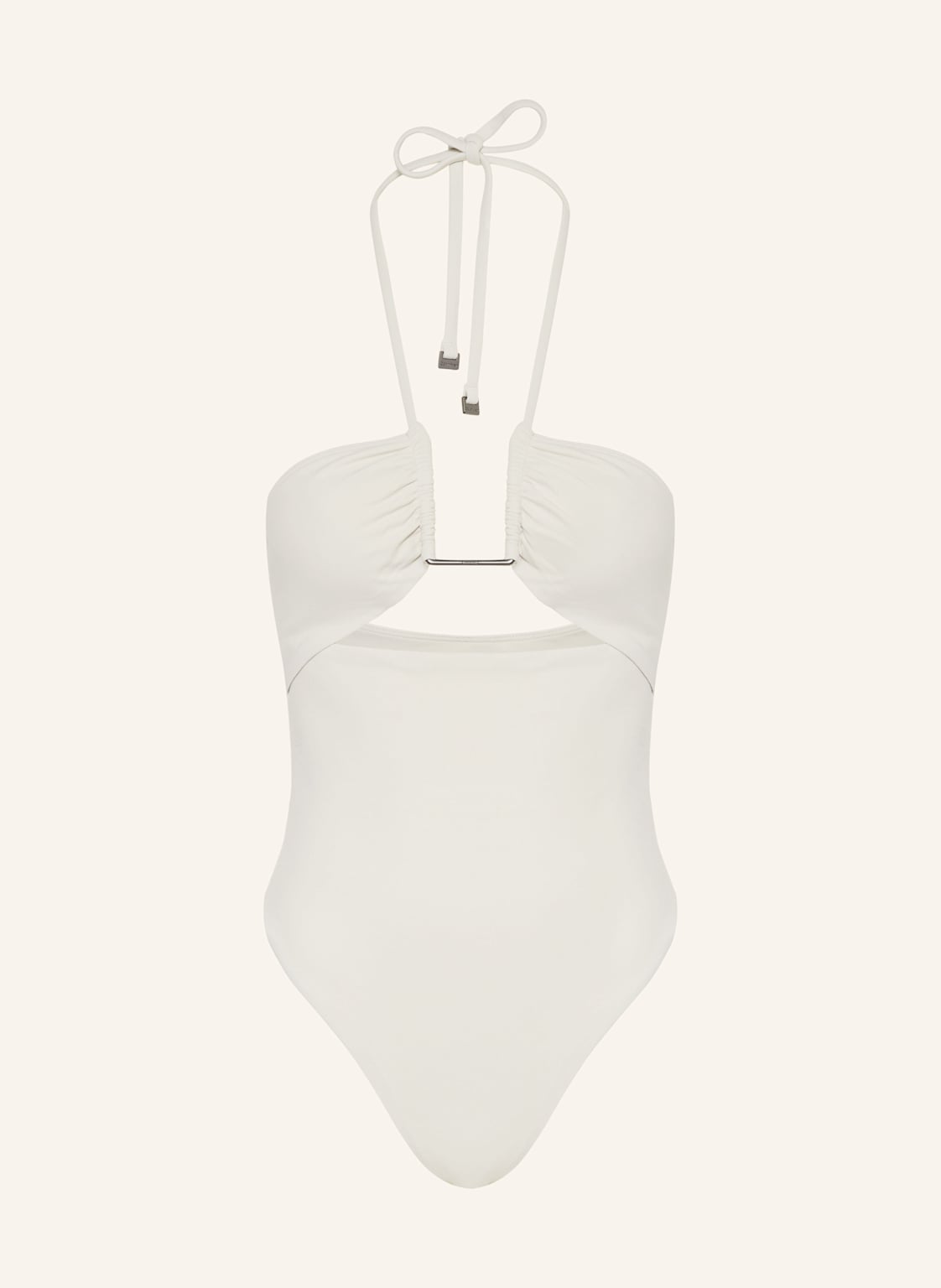Calvin Klein Neckholder-Badeanzug weiss Calvin Klein Neckholder-Badeanzug weiss von Calvin Klein