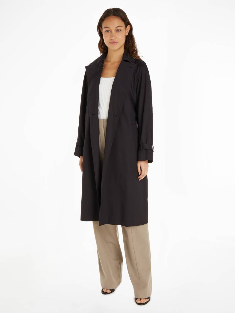 Calvin Klein Outdoorjacke »ESSENTIAL TRENCH COAT«, (Set, 2 St., mit Gürtel), mit Gürtel von Calvin Klein