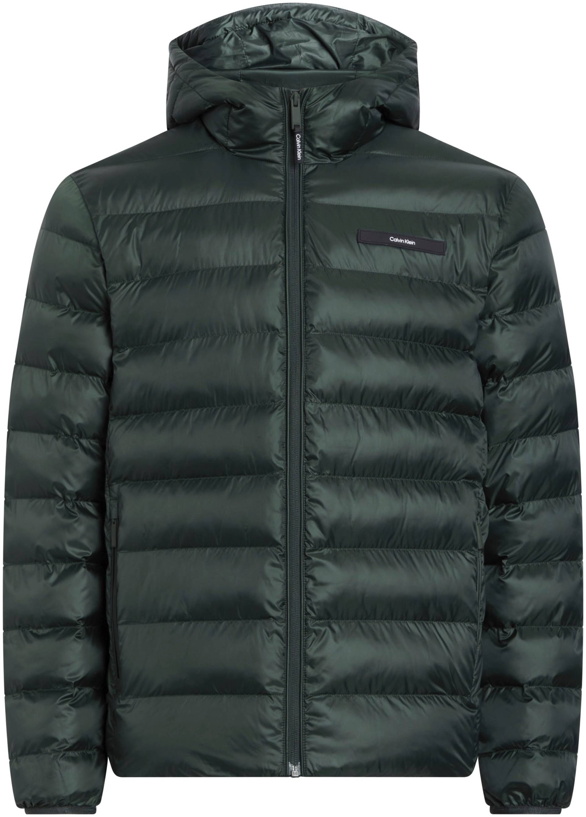 Calvin Klein Outdoorjacke »RECYCLED HOODED PUFFER JACKET«, mit Kapuze, mit Logopatch von Calvin Klein