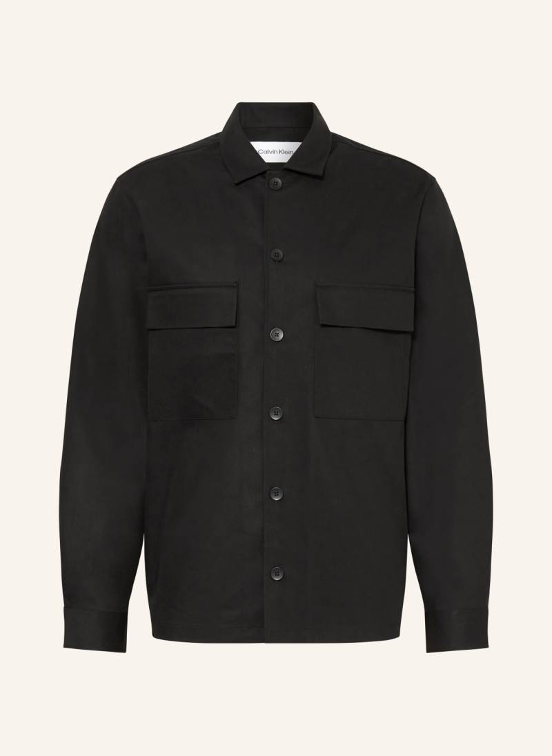 Calvin Klein Overshirt schwarz von Calvin Klein