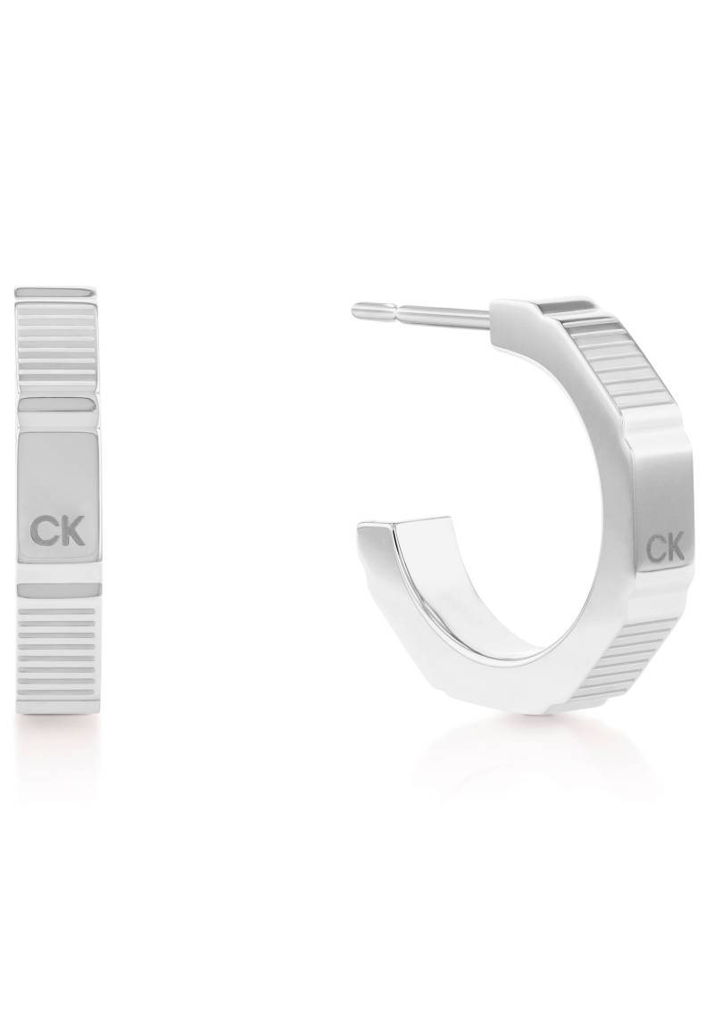 Calvin Klein Paar Creolen »Schmuck Edelstahl Ohrschmuck Damenohrringe SHAPES« von Calvin Klein