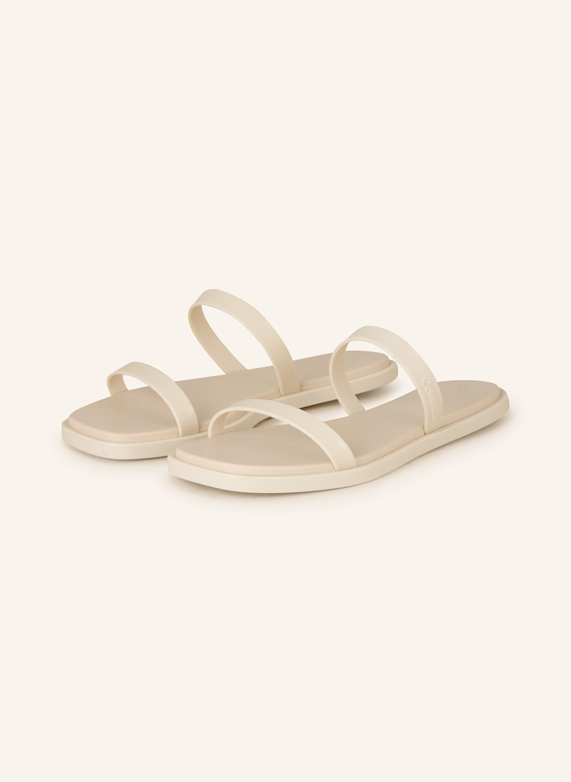 Calvin Klein Pantoletten beige Calvin Klein Pantoletten beige von Calvin Klein