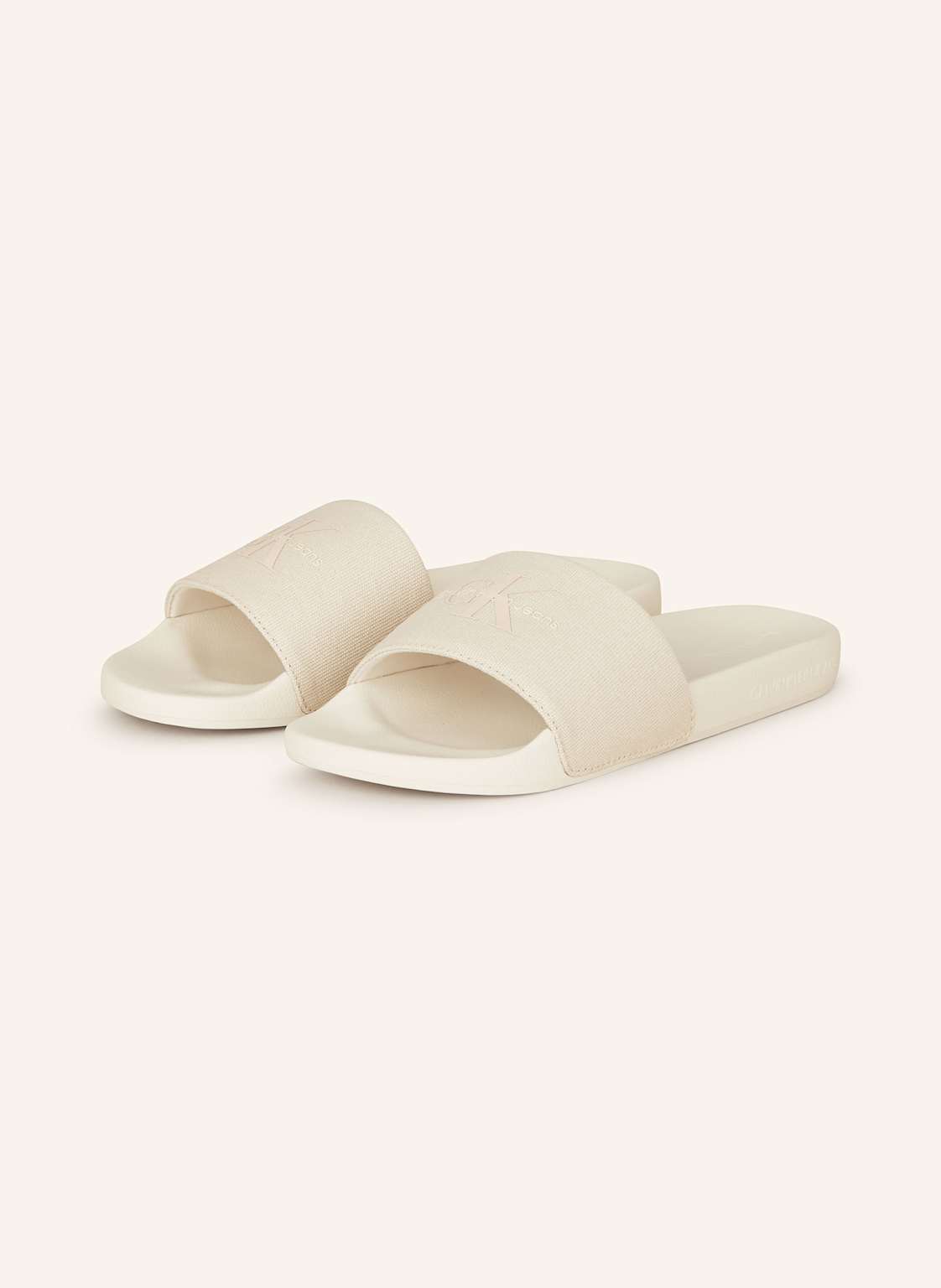 Calvin Klein Pantoletten beige Calvin Klein Pantoletten beige von Calvin Klein