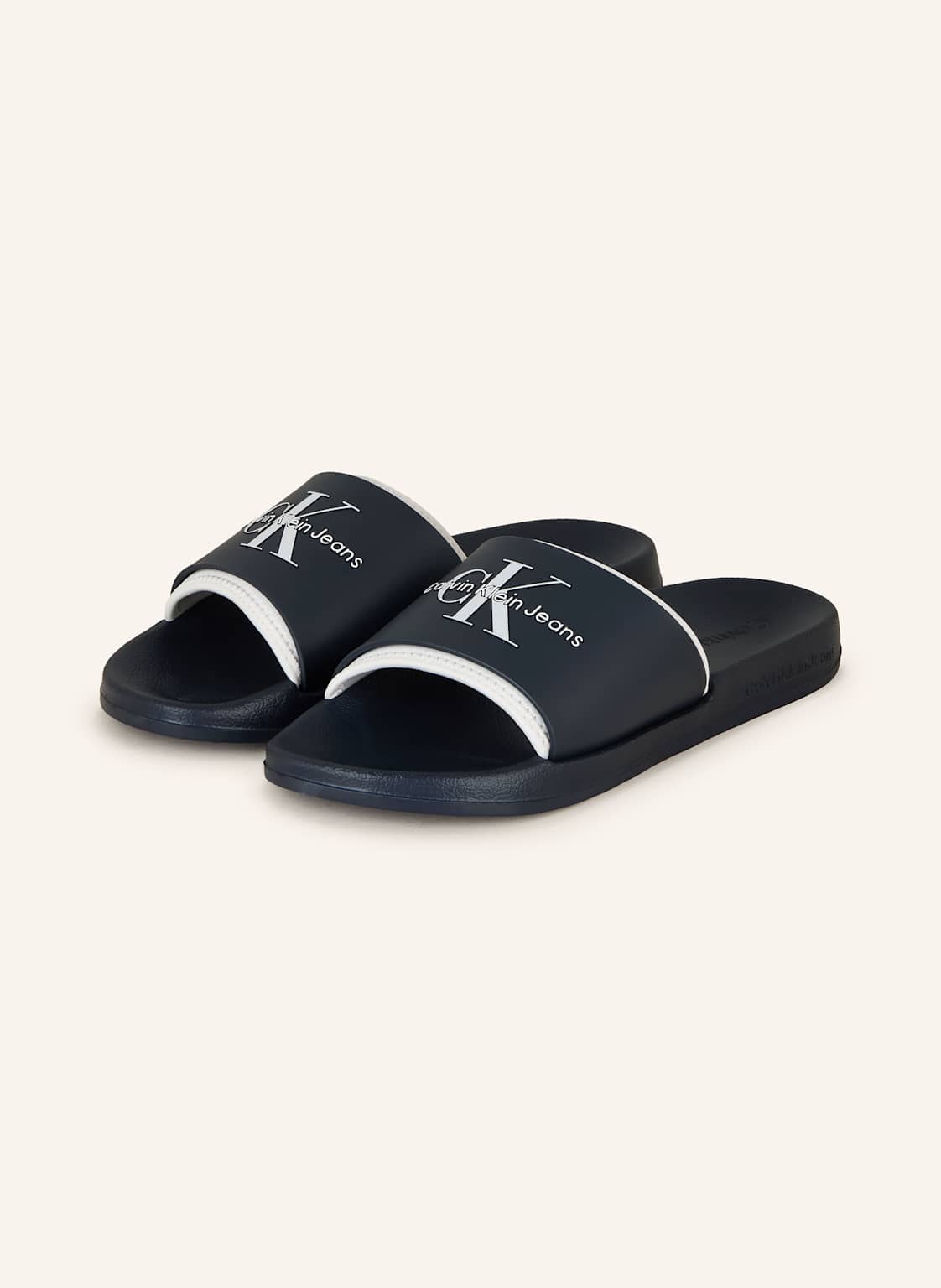 Calvin Klein Pantoletten blau Calvin Klein Pantoletten blau von Calvin Klein