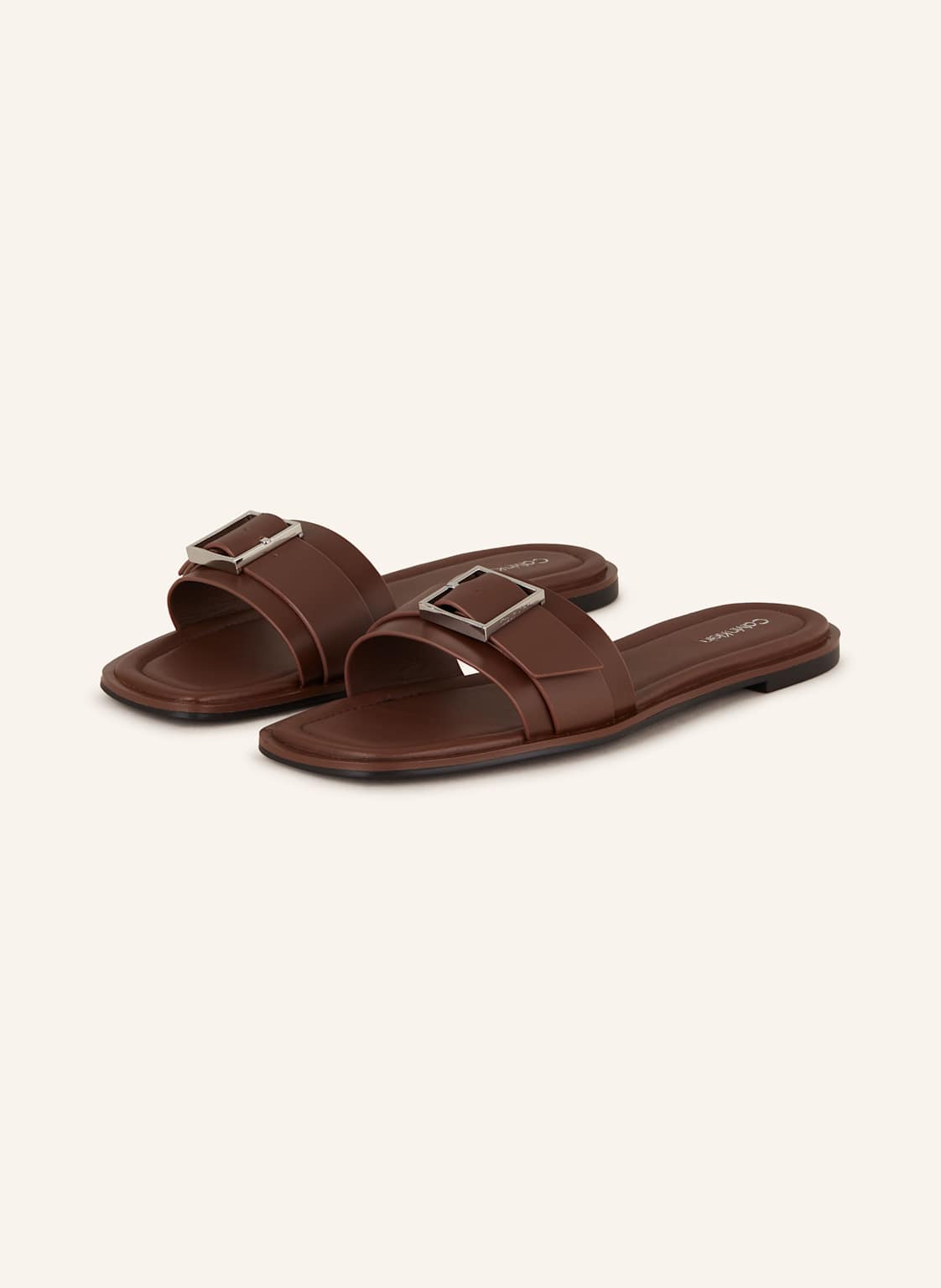 Calvin Klein Pantoletten braun Calvin Klein Pantoletten braun von Calvin Klein