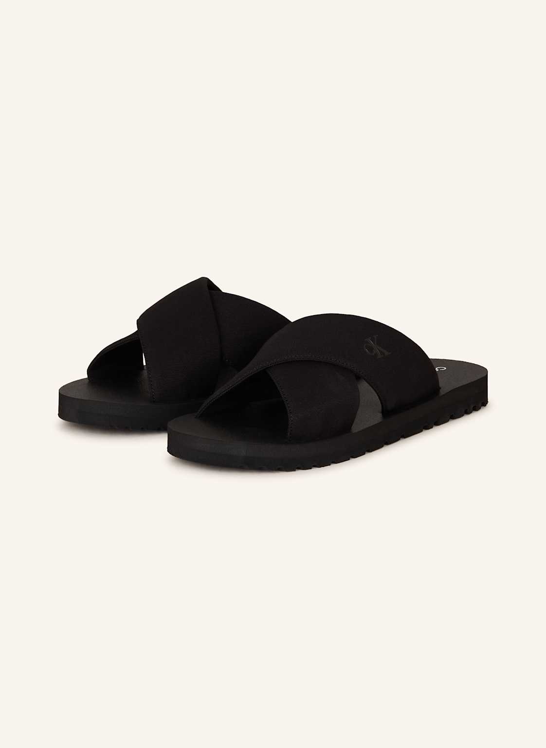 Calvin Klein Pantoletten schwarz von Calvin Klein