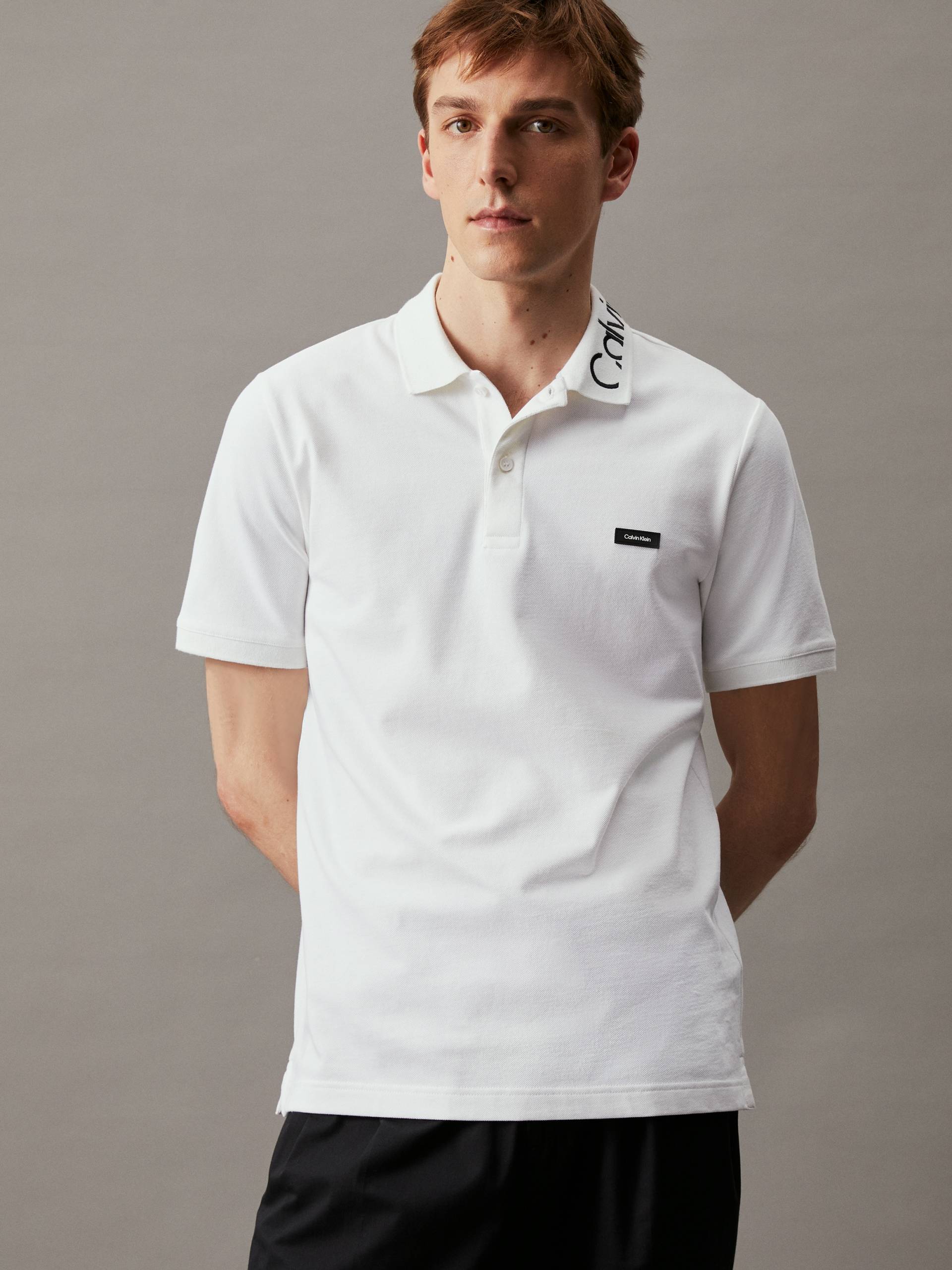 Calvin Klein Poloshirt »STRETCH PIQUE EMBROID LOGO POLO« von Calvin Klein