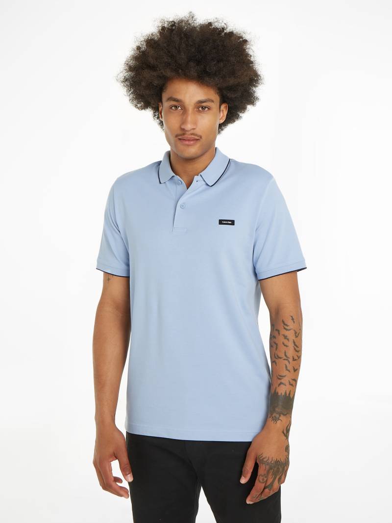 Calvin Klein Poloshirt »STRETCH PIQUE TIPPING POLO« von Calvin Klein