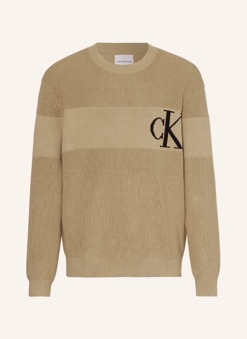 Calvin Klein Pullover beige von Calvin Klein