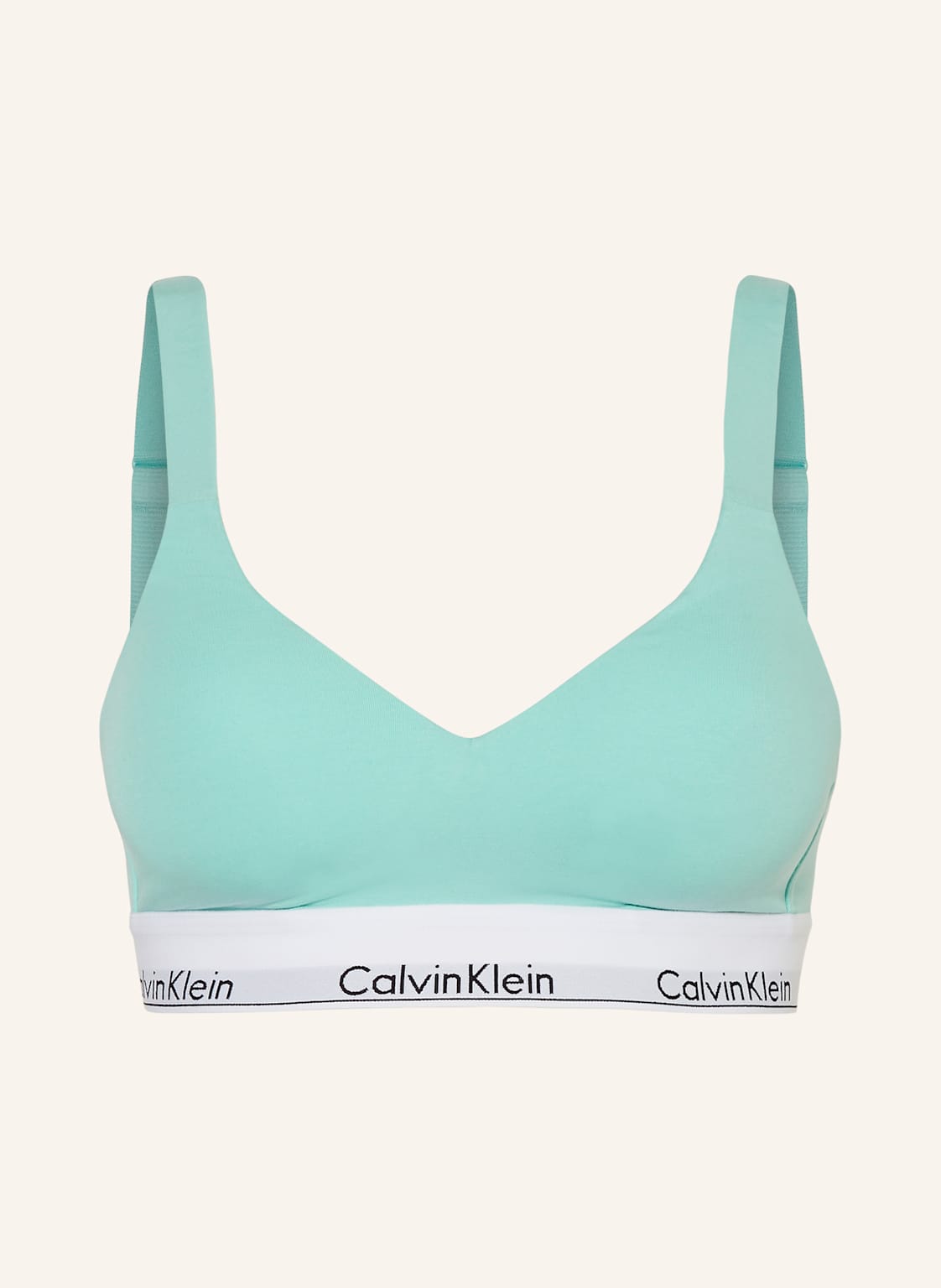 Calvin Klein Push-Up-Bh Icon Cotton Modal gruen von Calvin Klein