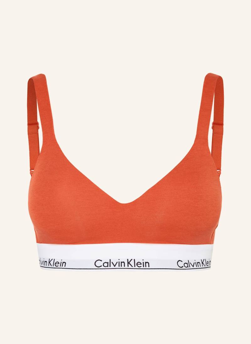 Calvin Klein Push-Up-Bh Icon Cotton Modal rot von Calvin Klein