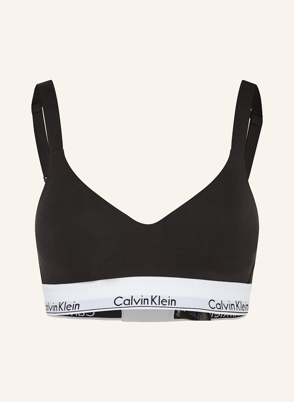 Calvin Klein Push-Up-Bh Icon Cotton Modal schwarz von Calvin Klein