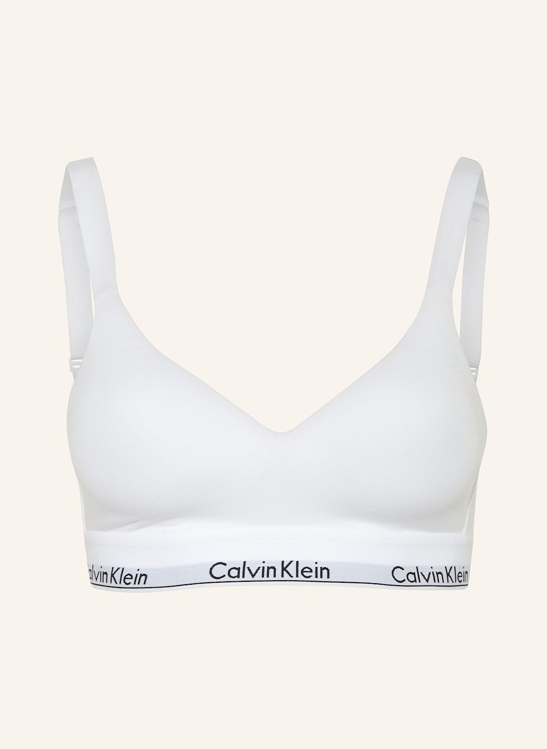 Calvin Klein Push-Up-Bh Modern Cotton weiss von Calvin Klein