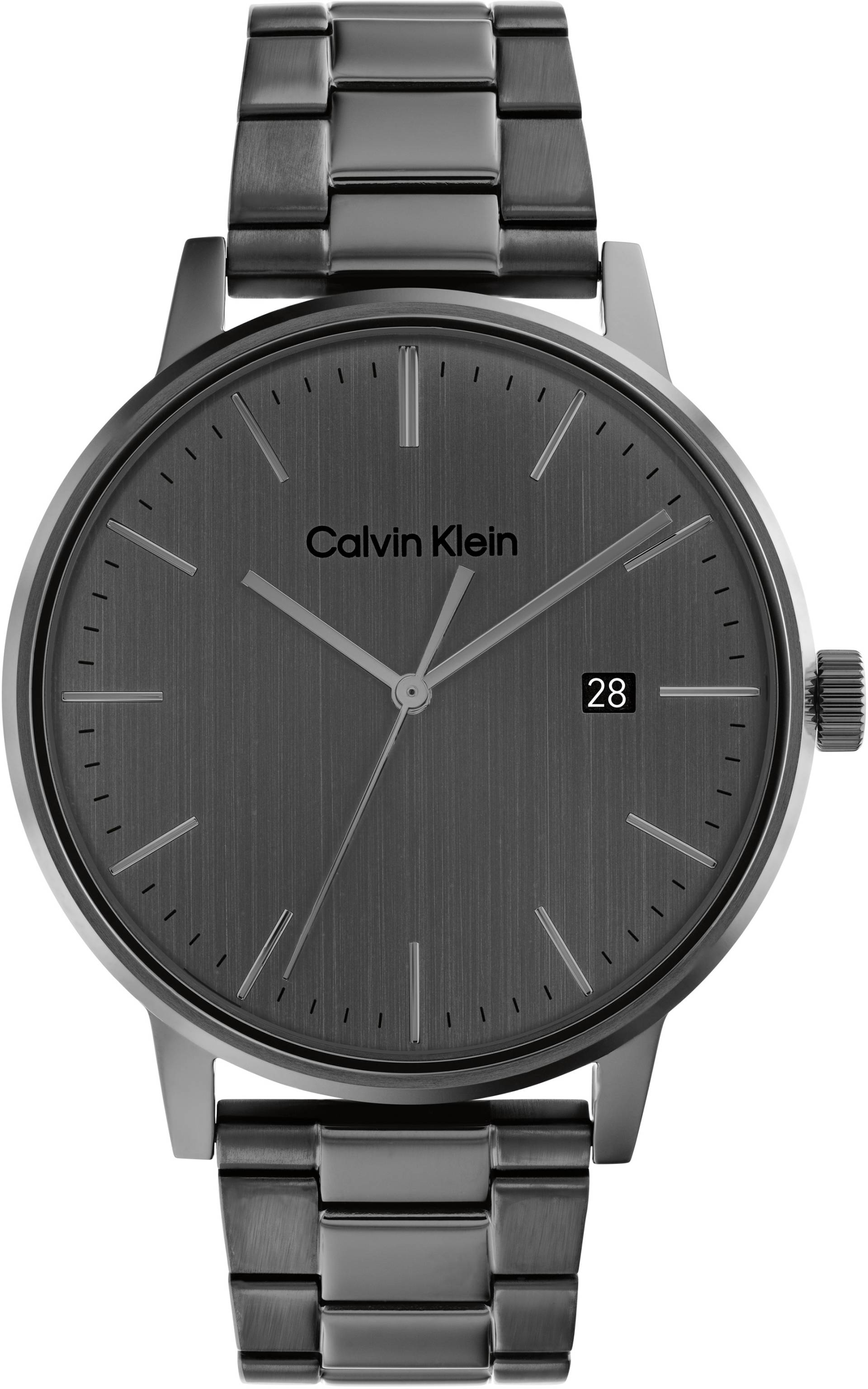 Calvin Klein Quarzuhr »Linked, 25200054«, Armbanduhr, Herrenuhr, Datum, Mineralglas, IP-Beschichtung von Calvin Klein