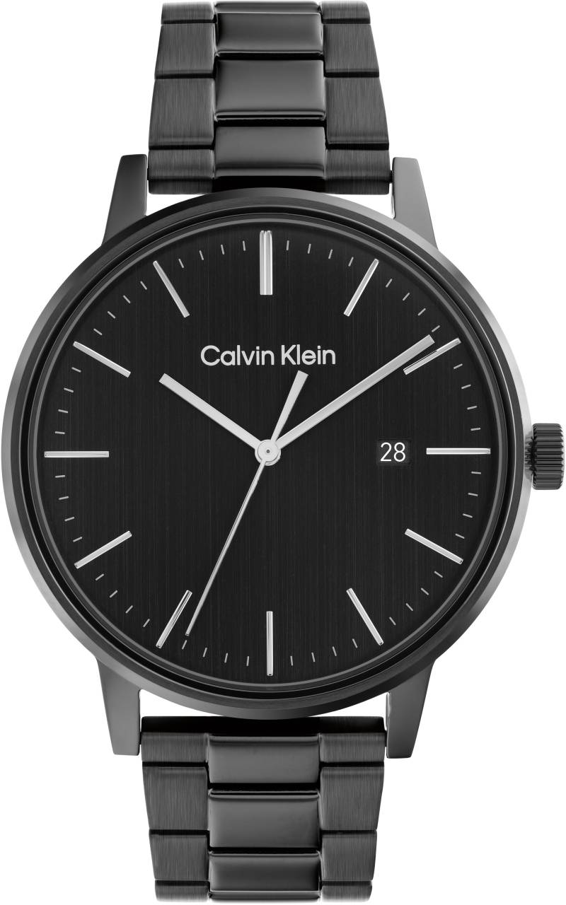 Calvin Klein Quarzuhr »Linked, 25200057«, Armbanduhr, Herrenuhr, Datum, Mineralglas, Edelstahlarmband von Calvin Klein