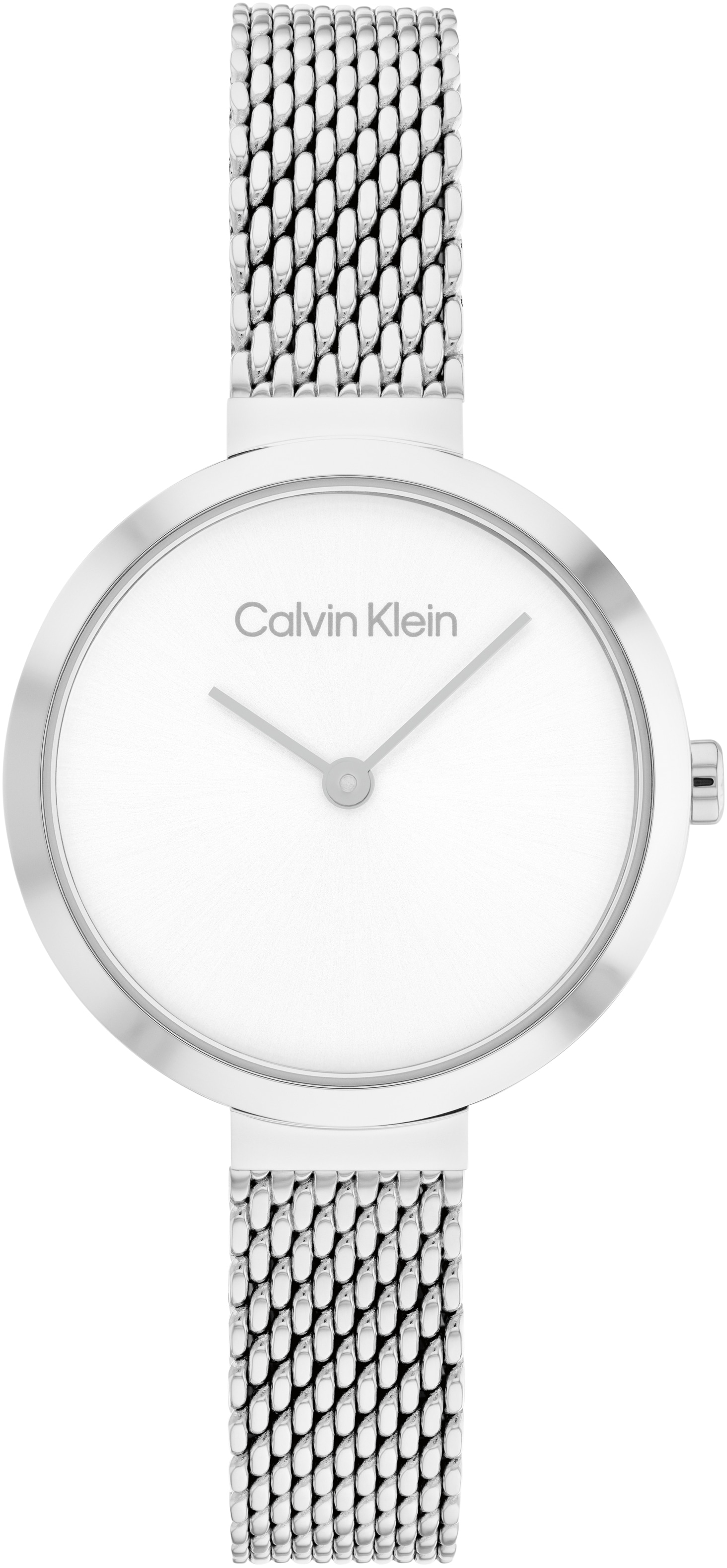 Calvin Klein Quarzuhr »MINIMALISTIC T BAR 28 mm«, Armbanduhr, Damenuhr, Mineralglas, Edelstahlarmband von Calvin Klein