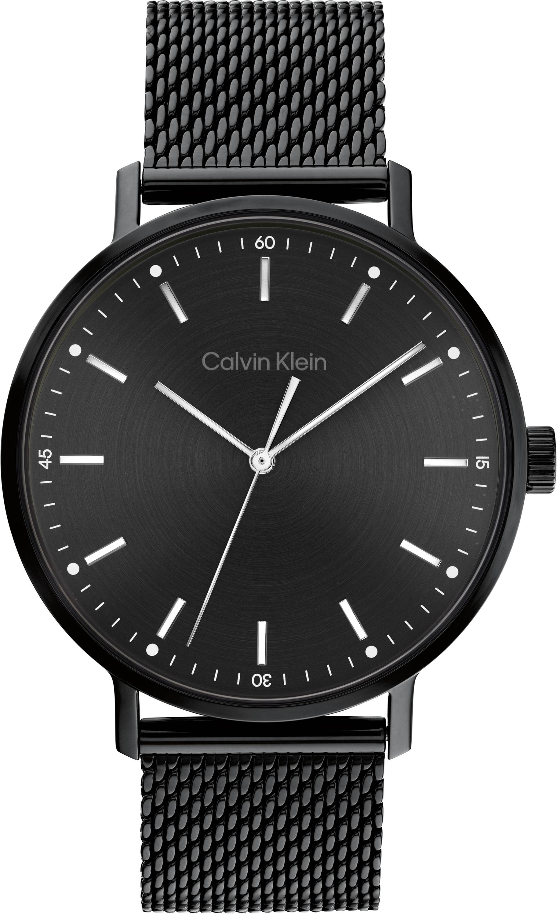 Calvin Klein Quarzuhr »Modern, 25200046«, Armbanduhr, Herrenuhr, Mineralglas, IP-Beschichtung von Calvin Klein