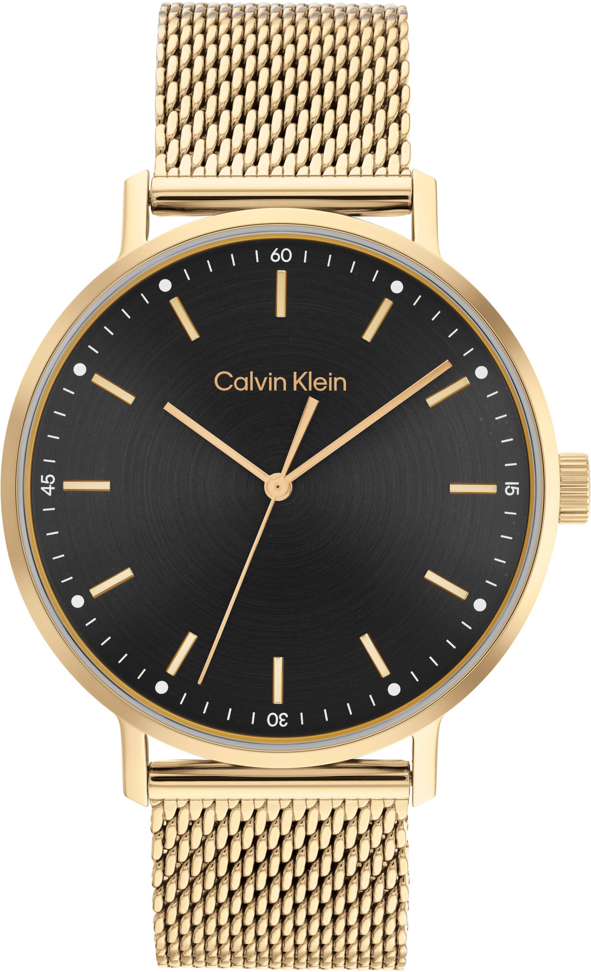 Calvin Klein Quarzuhr »Modern, 25200049«, Armbanduhr, Herrenuhr, Mineralglas, Edelstahlarmband, analog von Calvin Klein