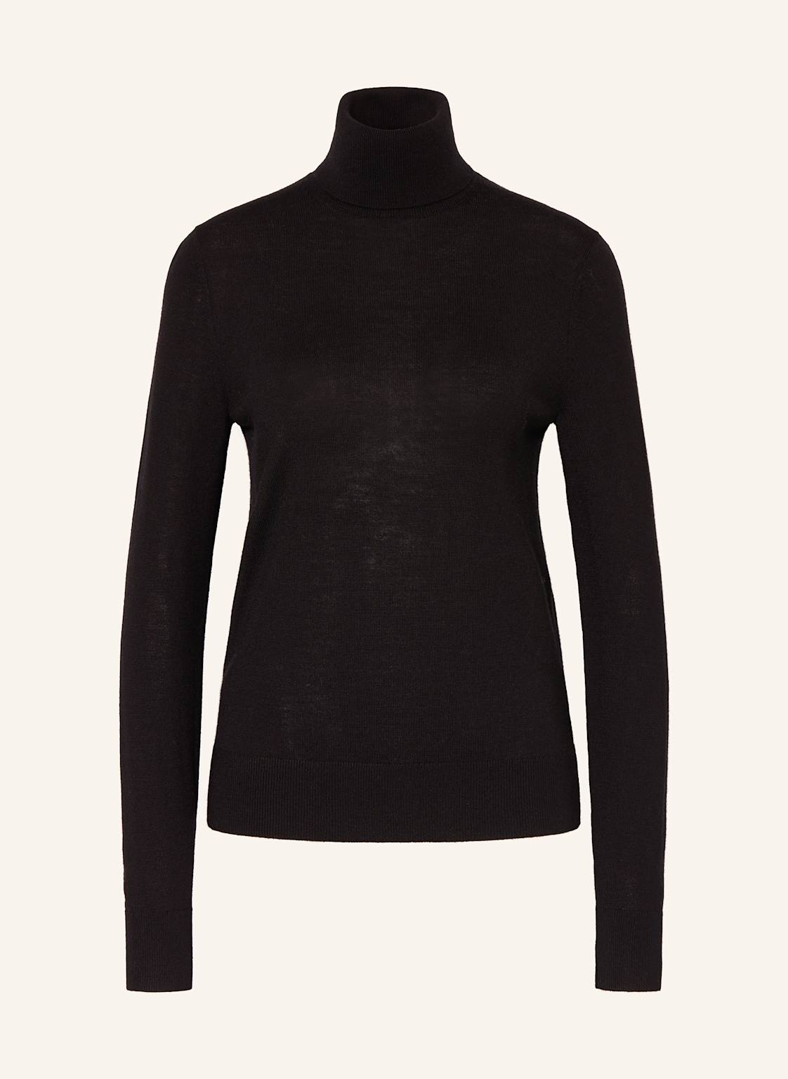 Calvin Klein Rollkragenpullover Aus Merinowolle schwarz von Calvin Klein