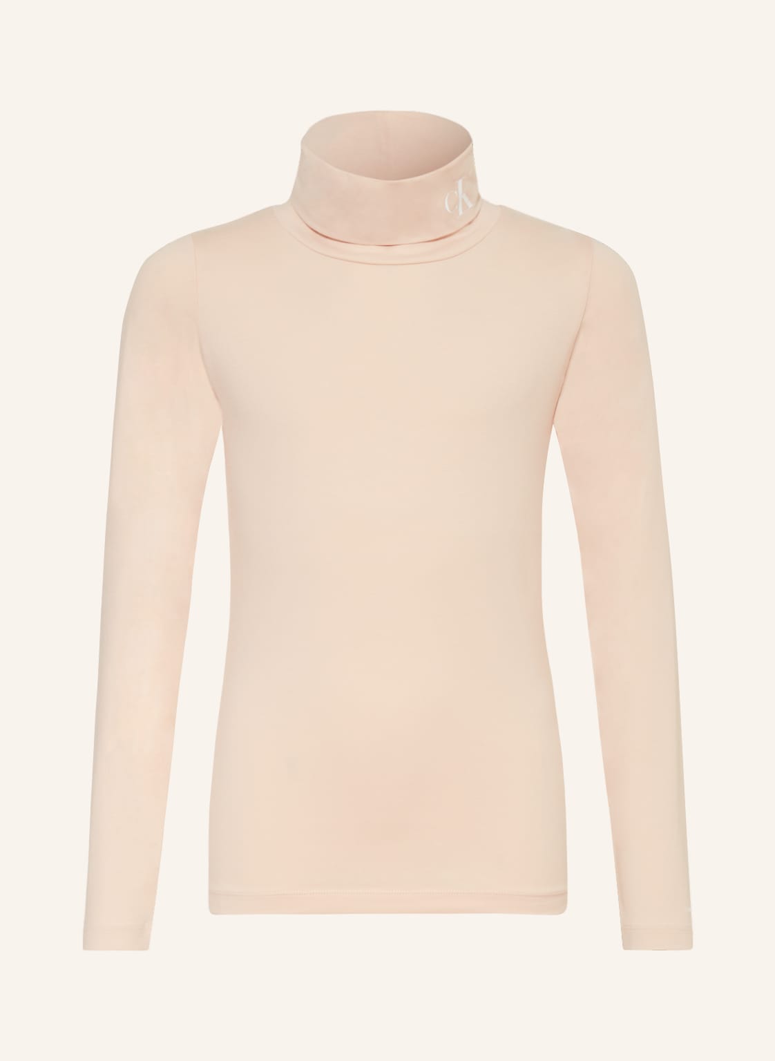 Calvin Klein Rollkragenshirt rosa von Calvin Klein