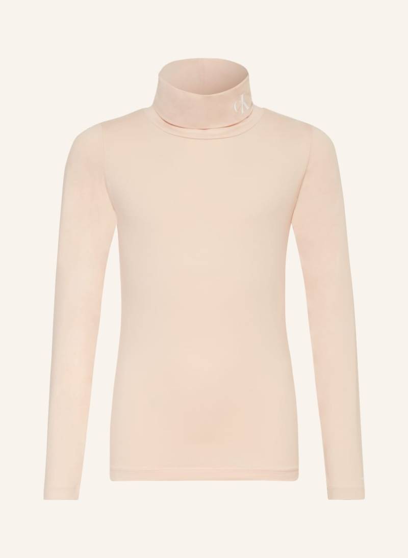 Calvin Klein Rollkragenshirt rosa von Calvin Klein