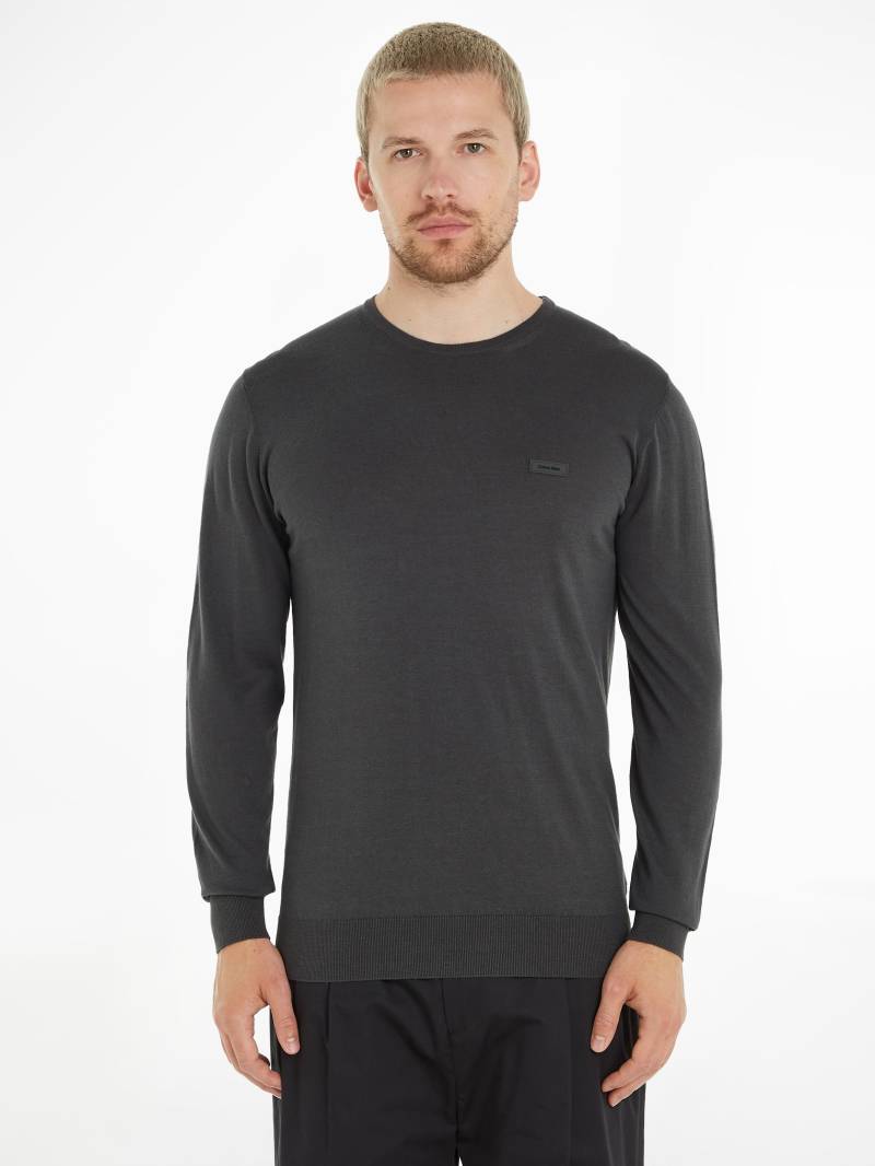 Calvin Klein Rundhalspullover »COTTON SILK CN SWEATER« von Calvin Klein