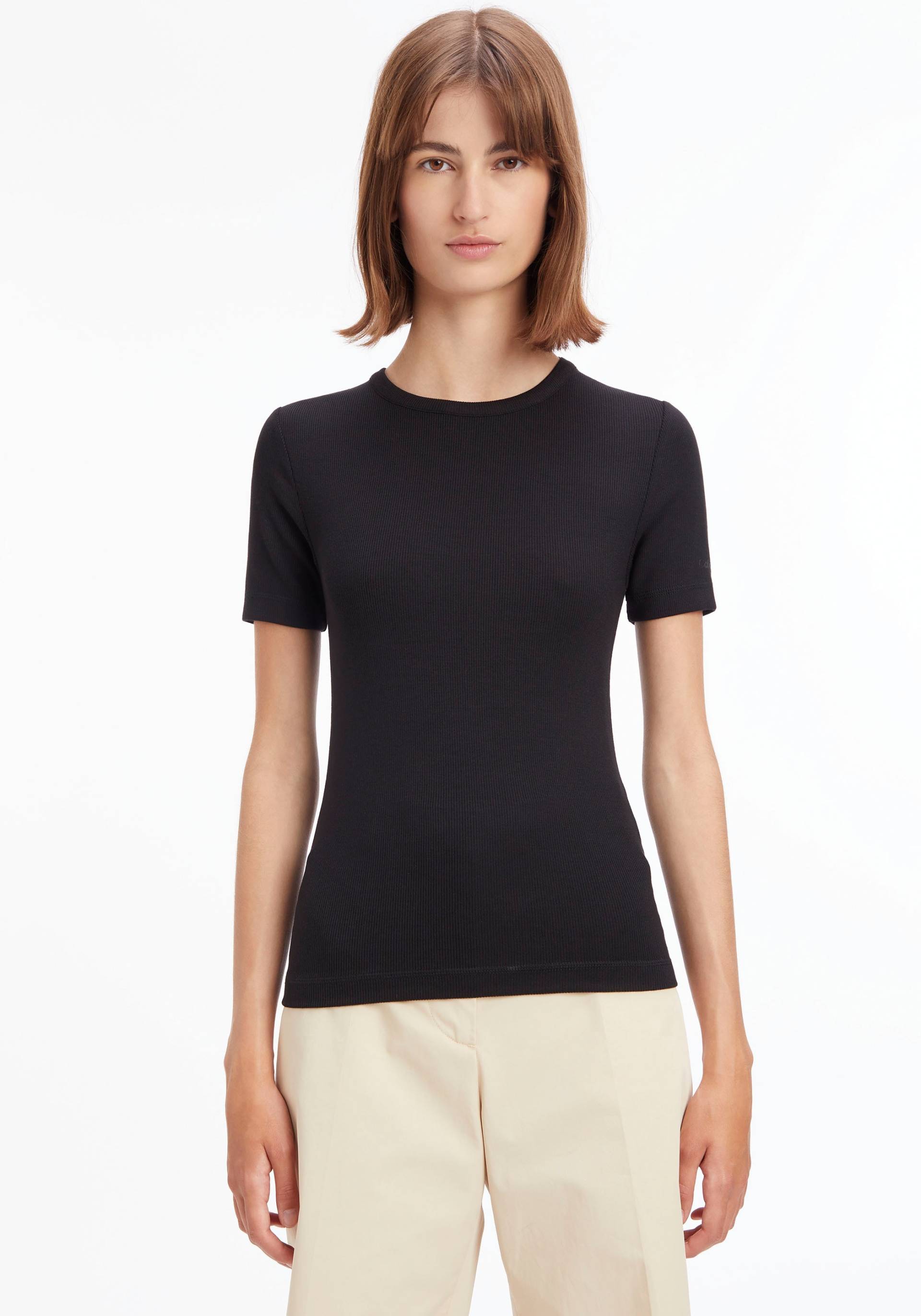 Calvin Klein Rundhalsshirt, mit Rundhalsausschnitt von Calvin Klein