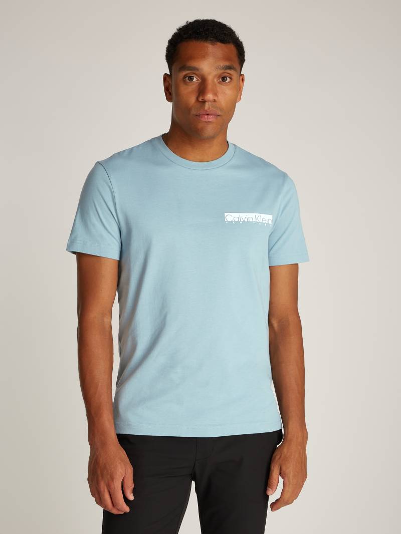 Calvin Klein Rundhalsshirt »NY CHEST BOX LOGO T-SHIRT«, mit Logoprint von Calvin Klein