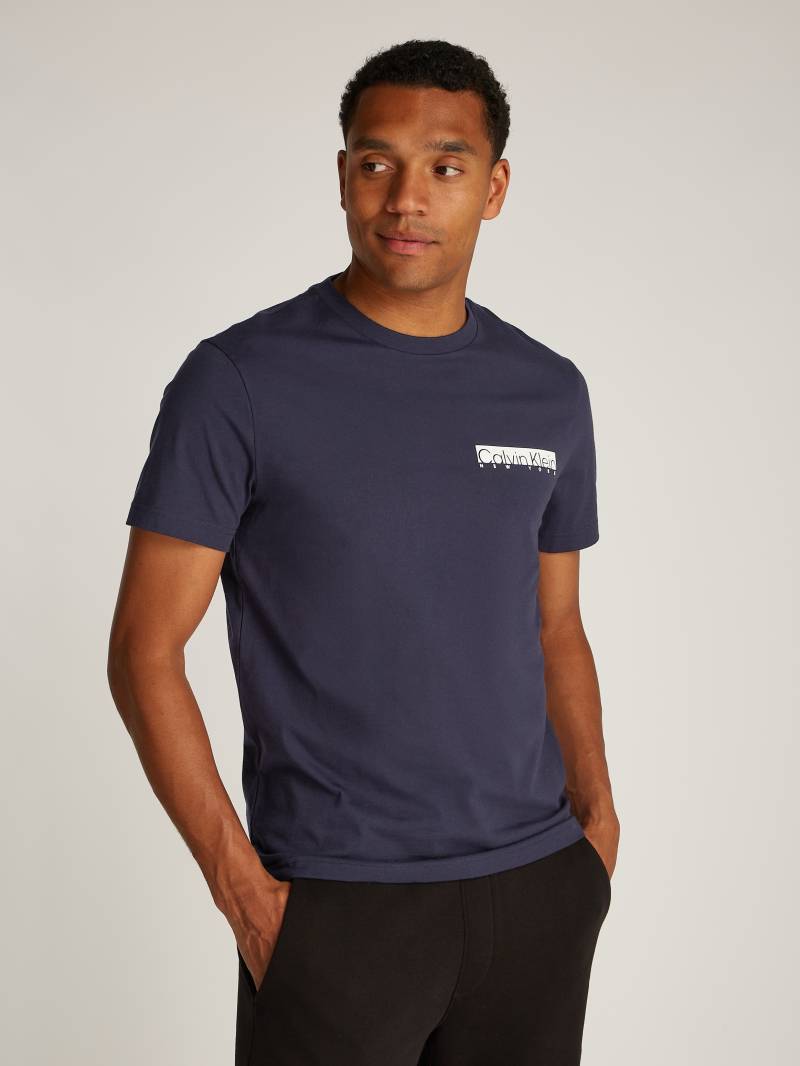 Calvin Klein Rundhalsshirt »NY CHEST BOX LOGO T-SHIRT«, mit Logoprint von Calvin Klein