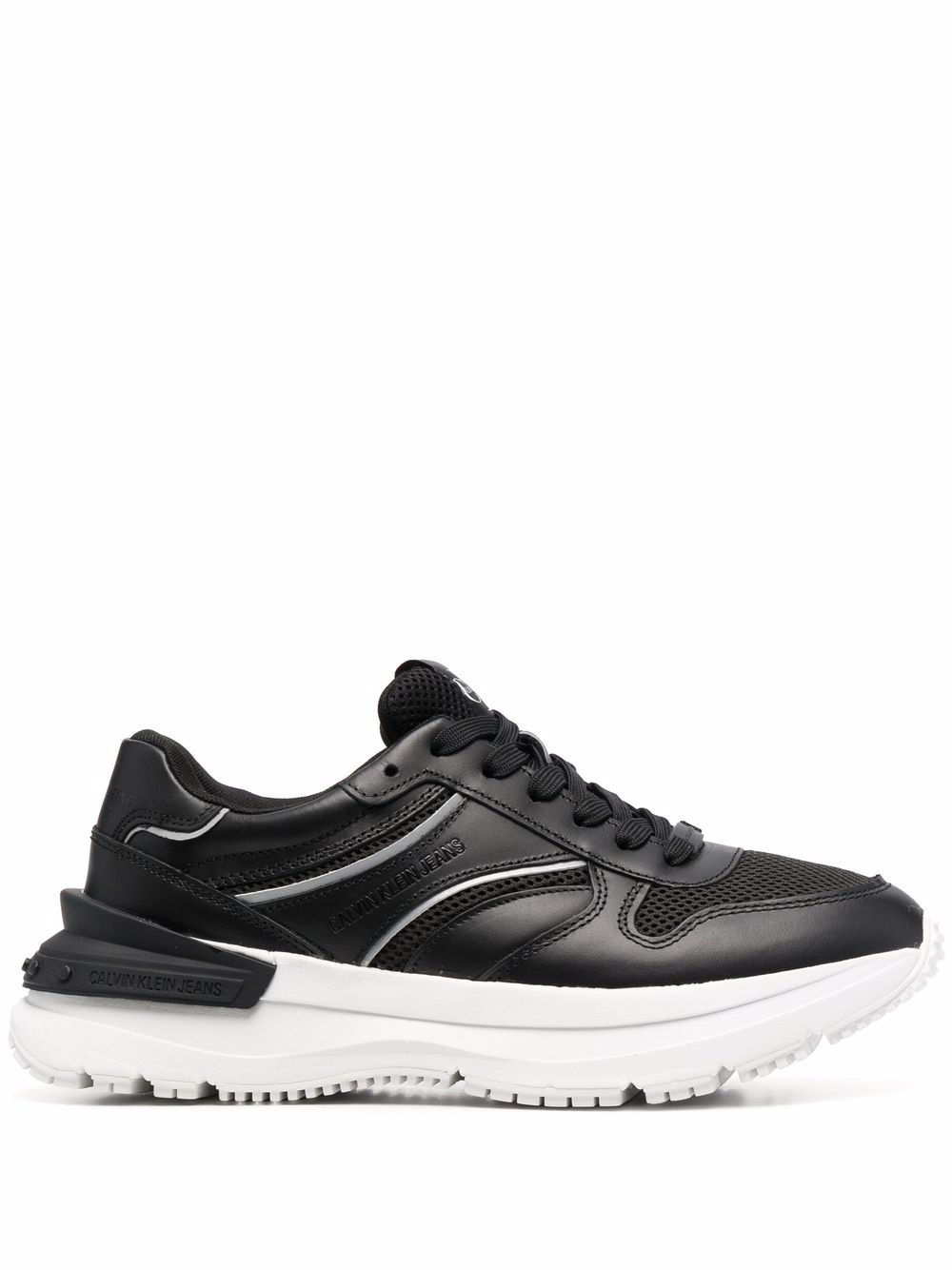 Calvin Klein Runner lace-up sneakers - Black von Calvin Klein