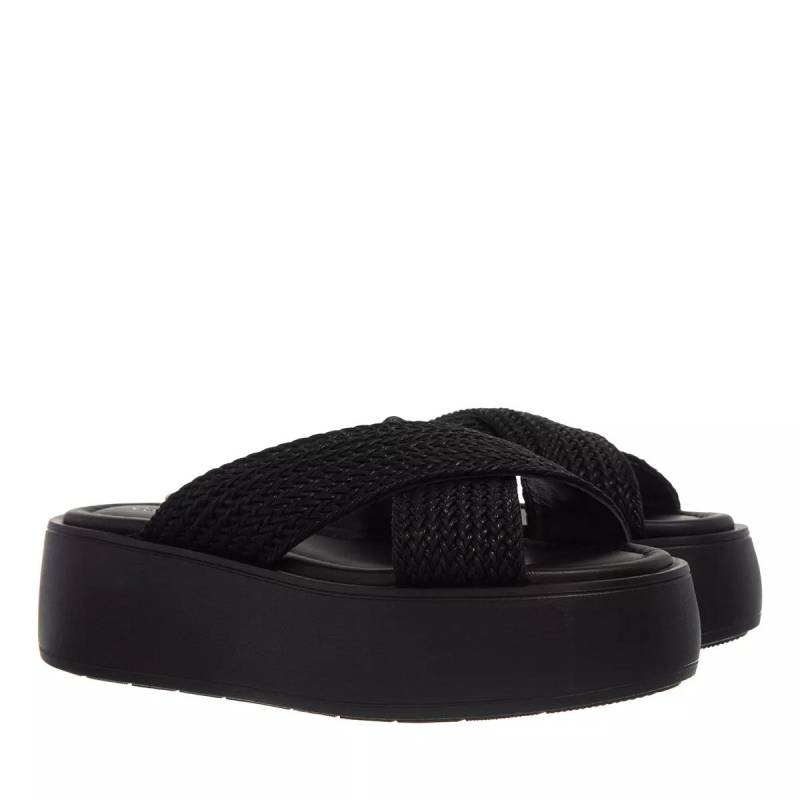 Calvin Klein Sandalen - Bubble Slide Woven - Gr. 40 (EU) - in Schwarz - für Damen von Calvin Klein