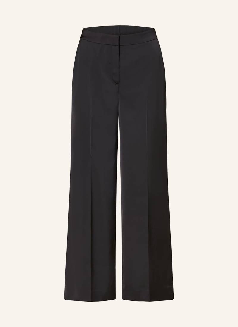 Calvin Klein Satinhose schwarz von Calvin Klein