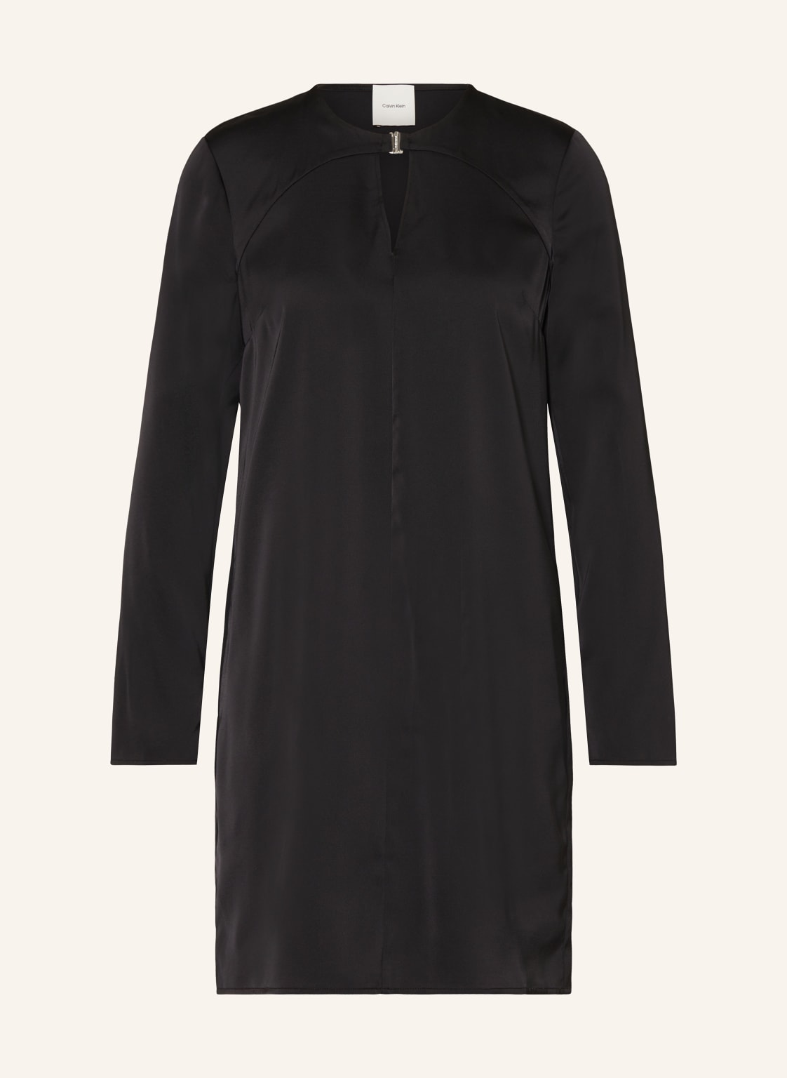 Calvin Klein Satinkleid schwarz Calvin Klein Satinkleid schwarz von Calvin Klein