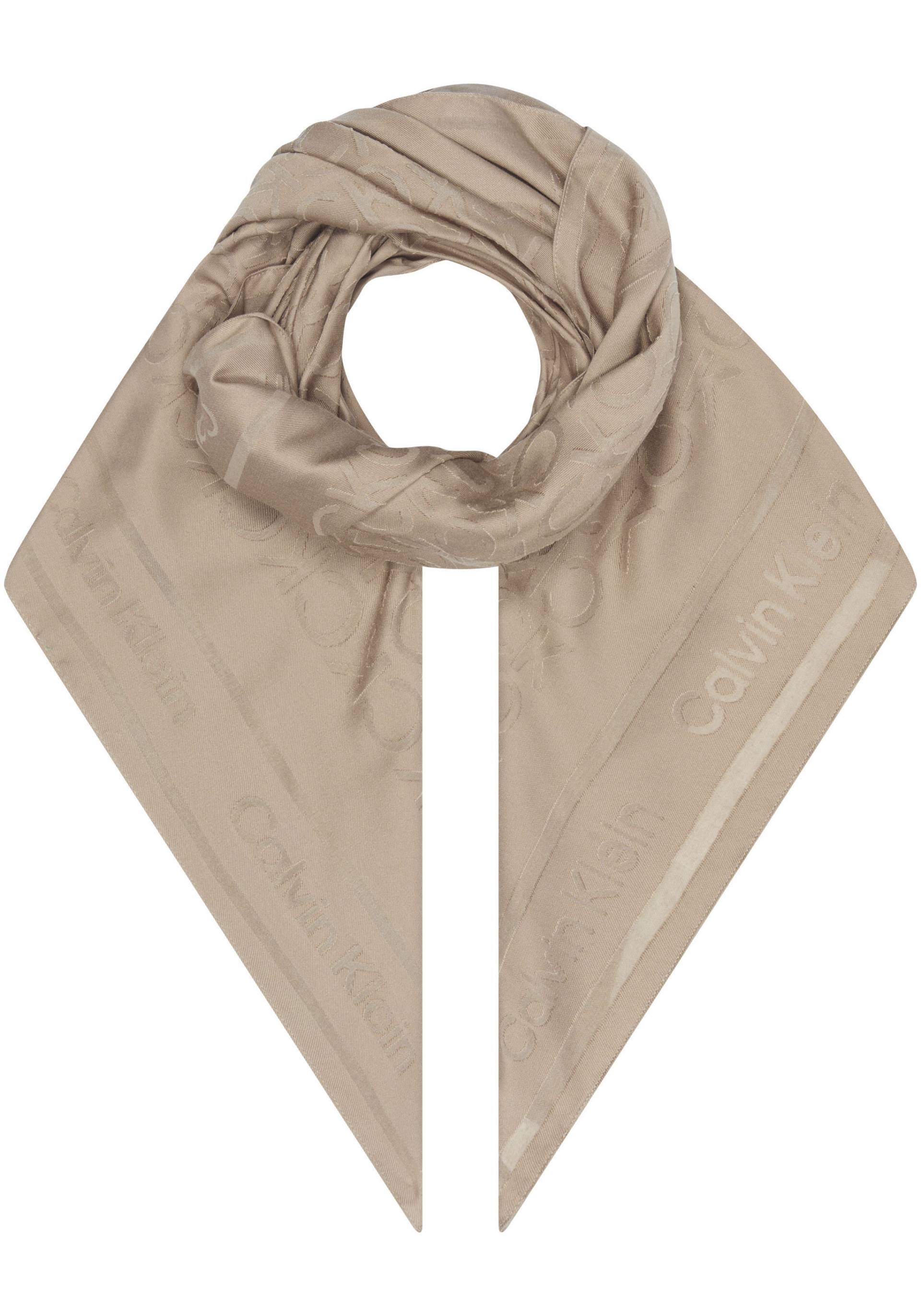 Calvin Klein Schal »BURNOUT MONOGRAM SCARF«, CK-Muster, Quadratisches Format Calvin Klein Schal »BURNOUT MONOGRAM SCARF«, CK-Muster, Quadratisches Format von Calvin Klein