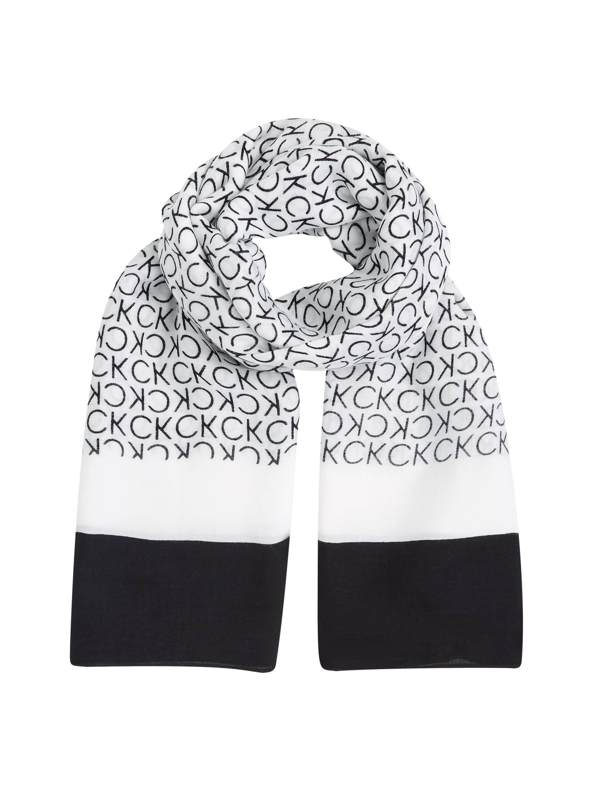 Calvin Klein Schal »GEO MINIMAL SCARF 130X130«, mit Logo-Print von Calvin Klein