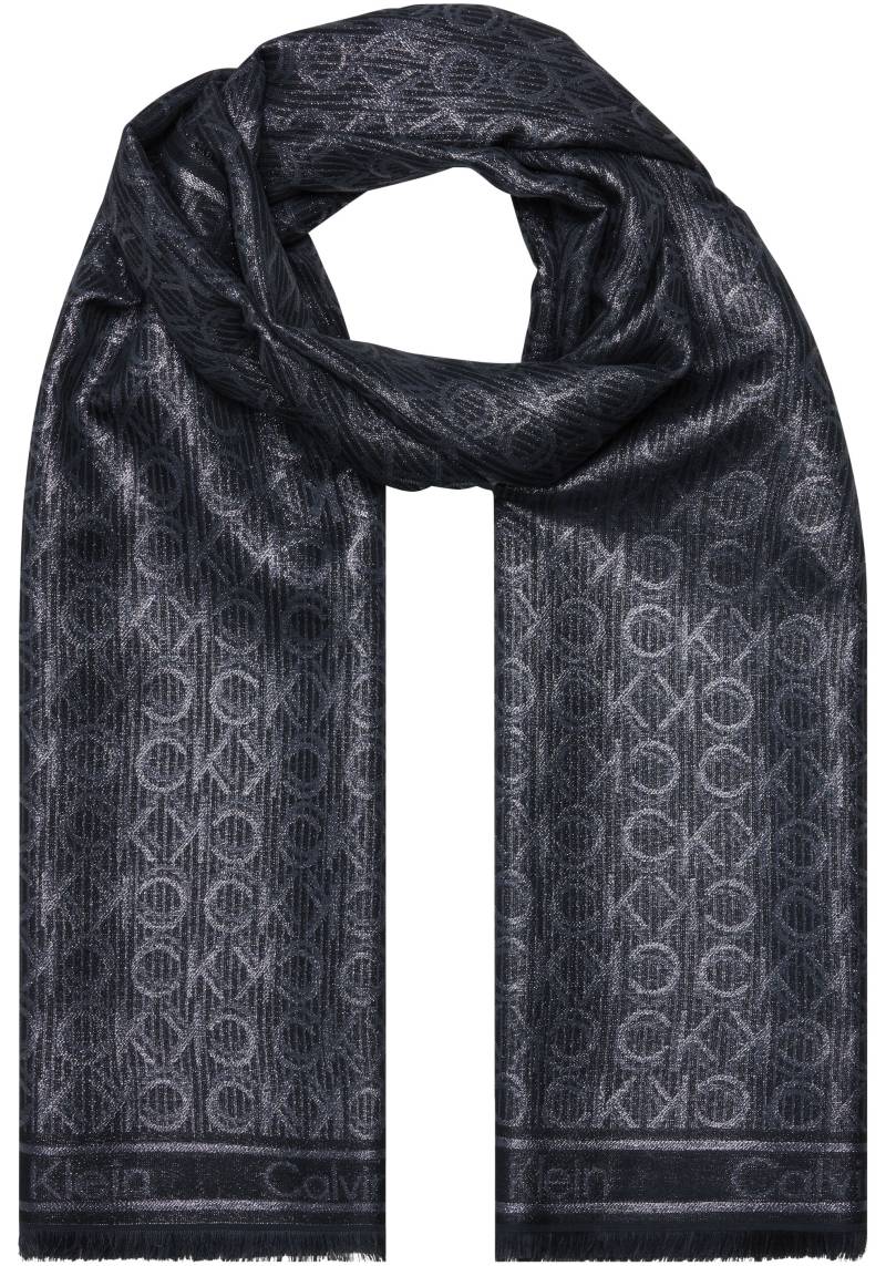 Calvin Klein Schal »MONO JACQUARD TONAL SCARF 70X180« von Calvin Klein