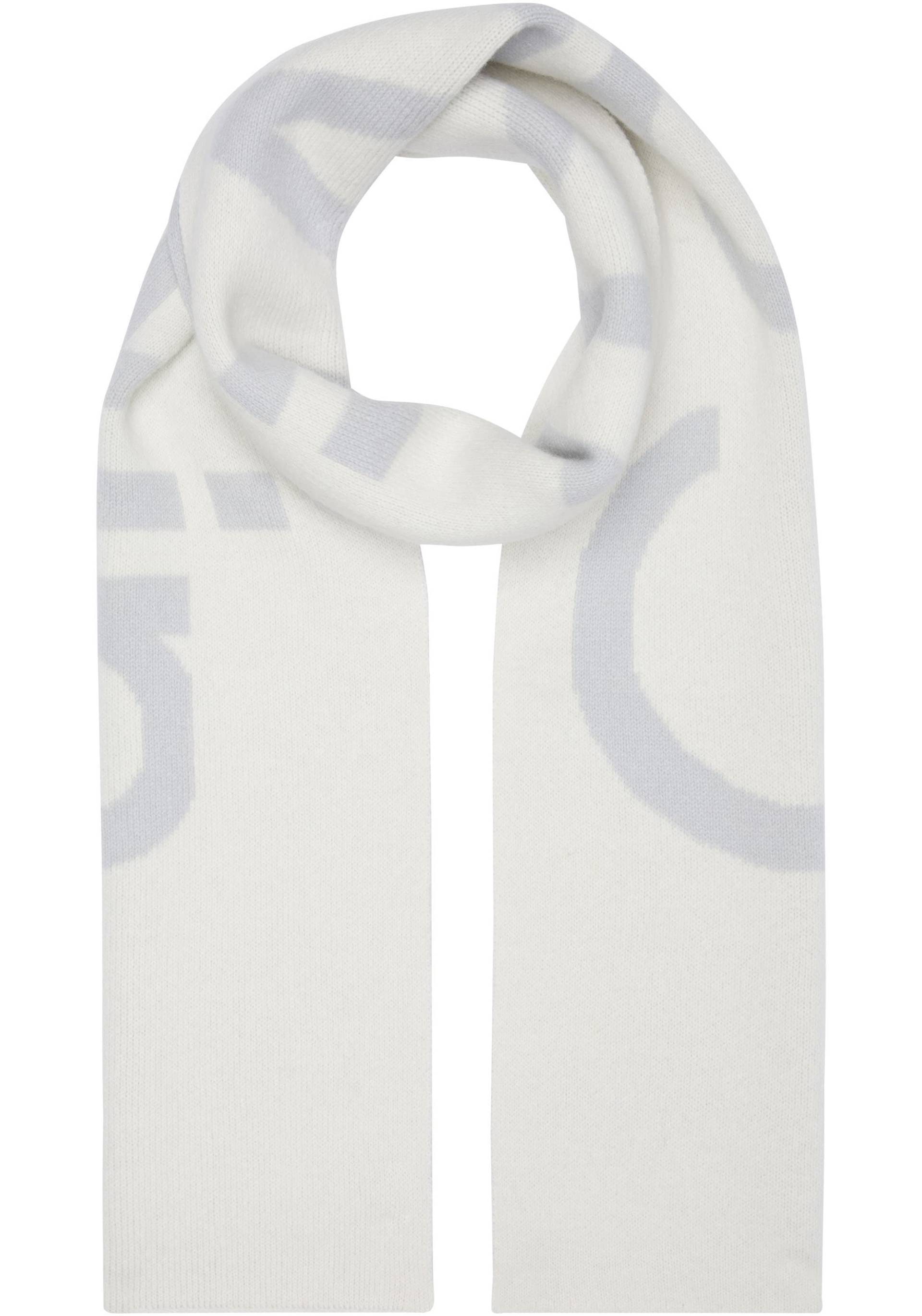 Calvin Klein Schal »TWO-TONE KNIT WOOL MIX HW SCARF«, mit Logoschriftzug von Calvin Klein